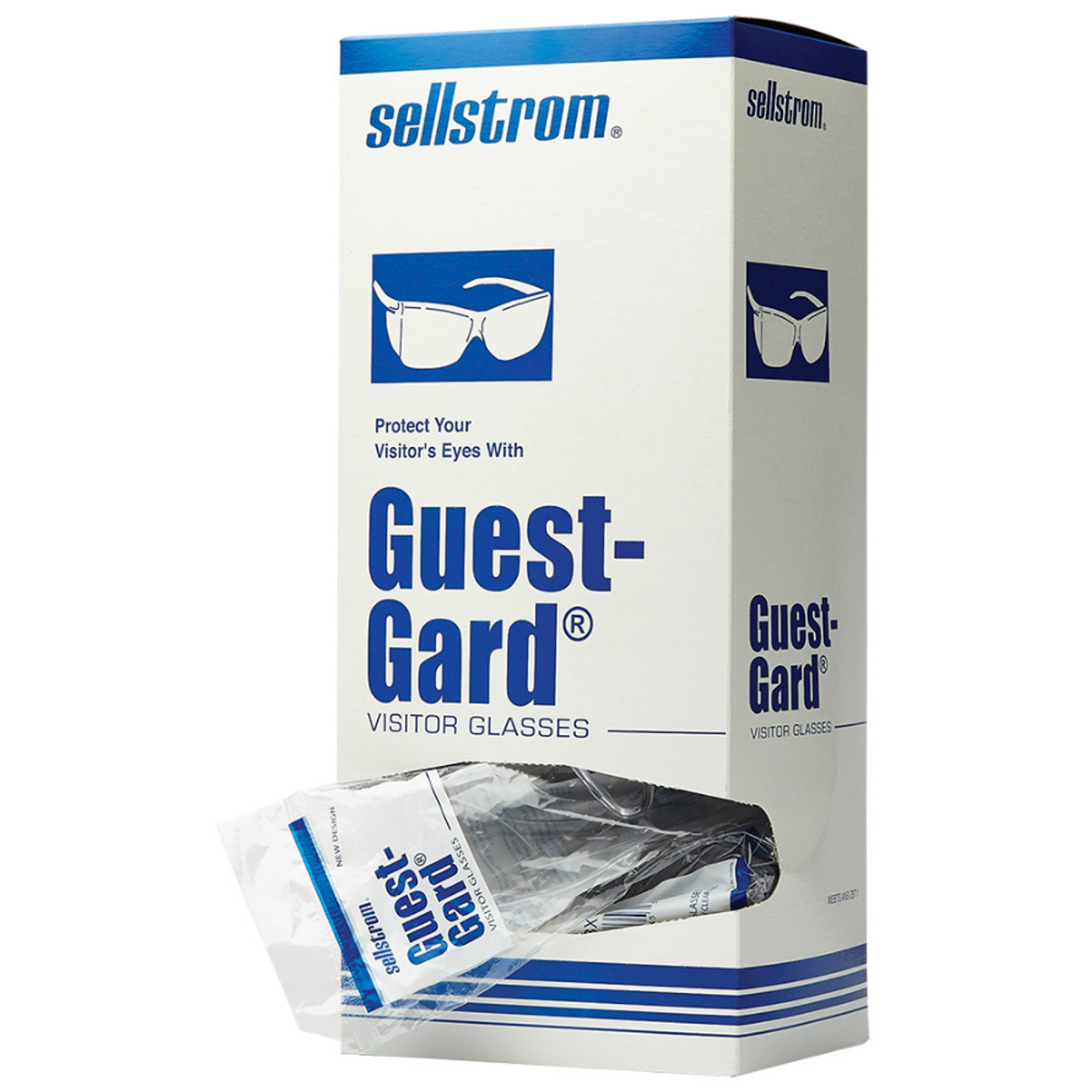 Sellstrom® Guest-Gard Uncoated Wide View Visitors Safety Glasses - Clear  S79103