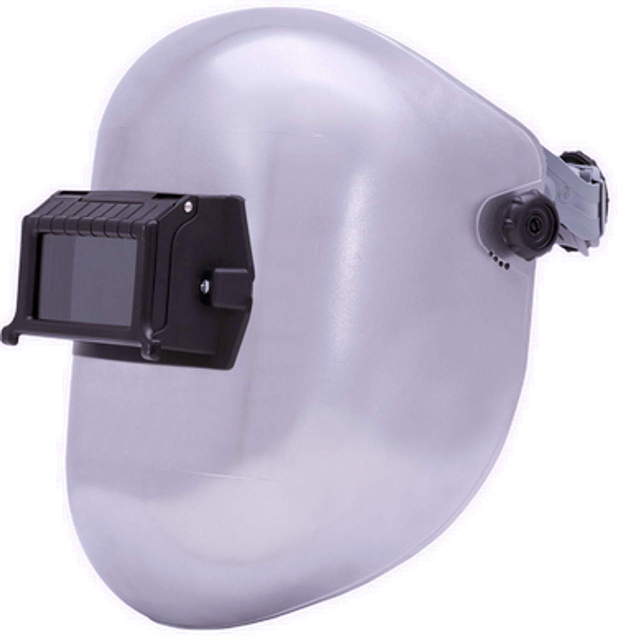 Jackson® 280PL Series Flip Front 2 x 4¼" Lens Welding Helmet - 370 Speed Dial® Headgear - Silver  14311