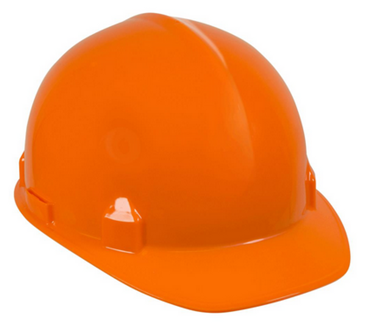 Jackson® SC-6 Series Premium Front Brim Slotted Hard Hat - 370 Speed Dial® Headgear - Non-Vented - Hi-Viz Orange  14843