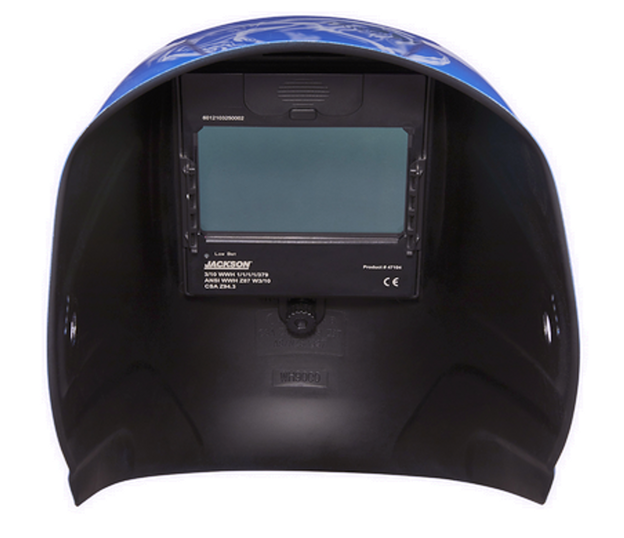 Jackson® "Reapers N' Roses" Variable Shade 3 ~ 10 Auto Darkening Welding Helmet - 370 Speed Dial® Headgear  47104