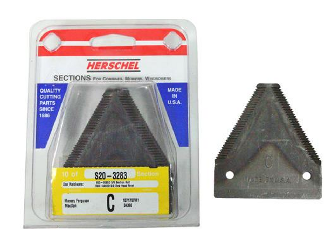 10 Pack Sickle Sections  CUT05123-10