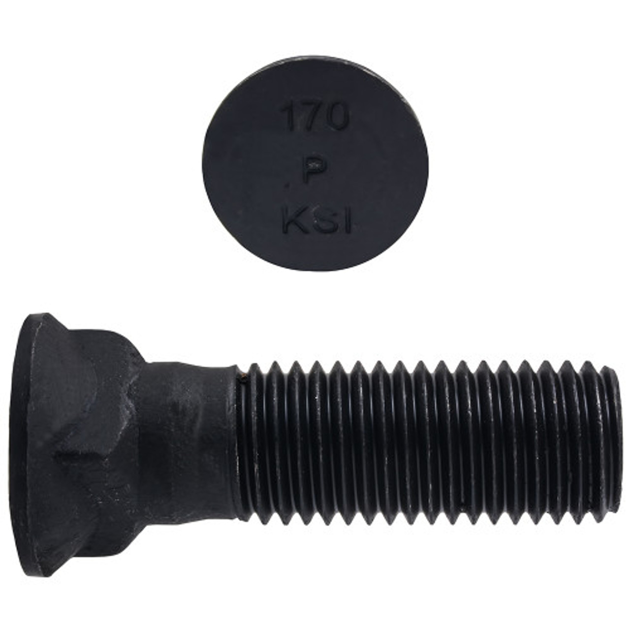 7/8"-9 x 3" UNC 170,000 PSI Bare Scraper Blade Bolt 55 Pc.   B1323-896