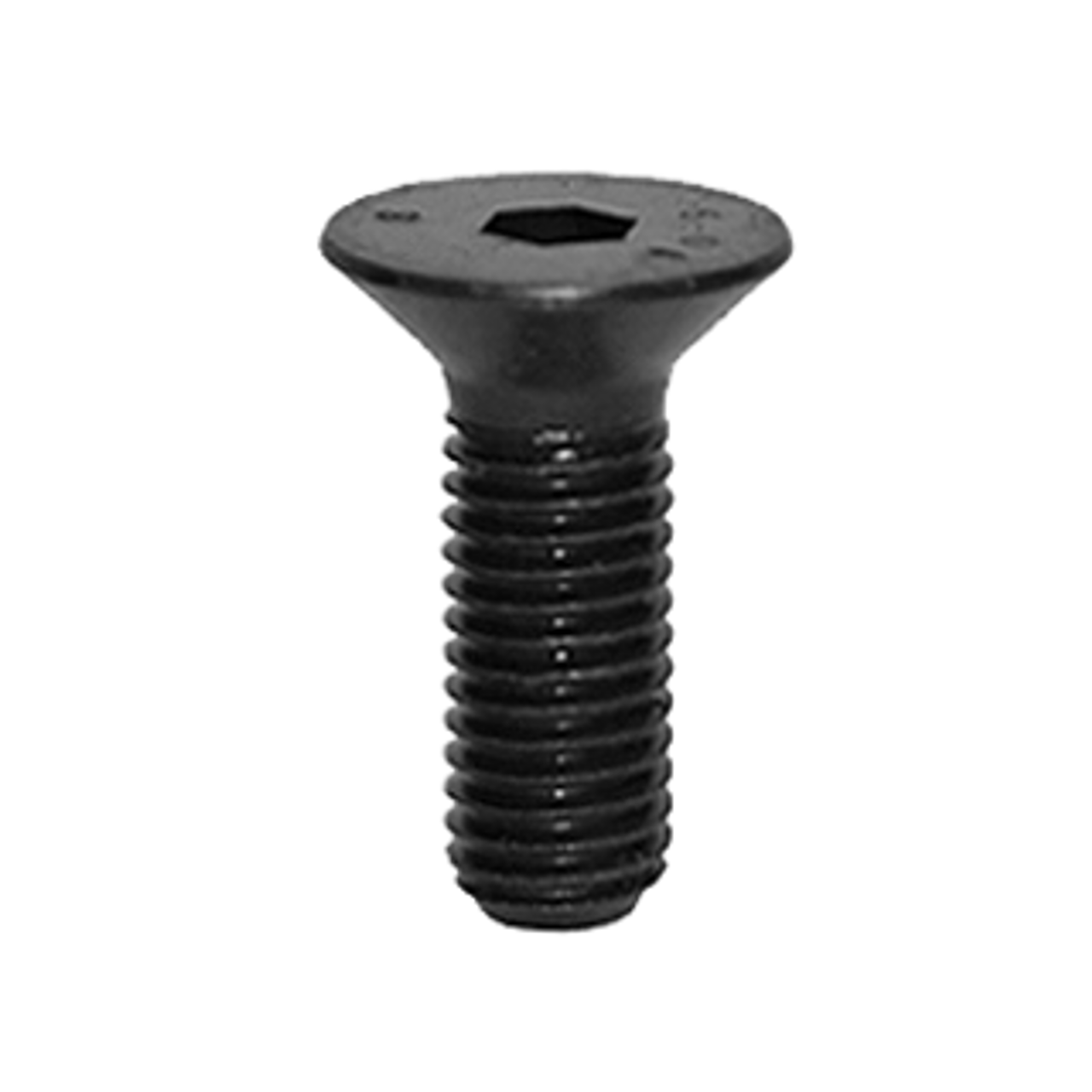#10-24 x 3/4" Grade 12.9 Bare Flat Socket Head Cap Screw 100 Pc.   1374-191