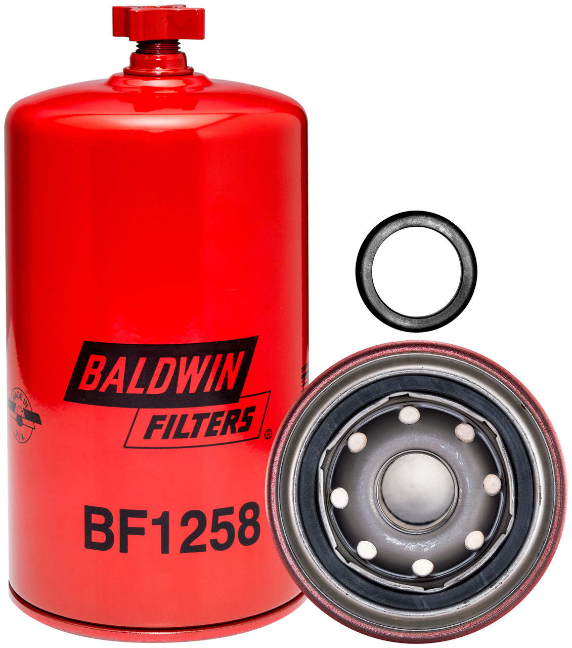 Fuel/Water Separator Spin-on with Drain  BF1258