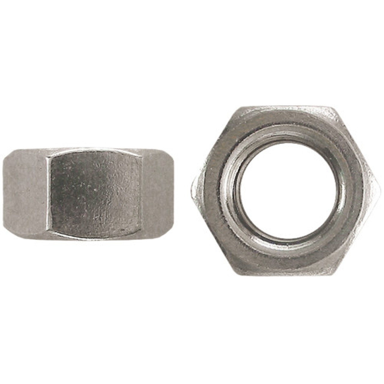 1/4"-20 18.8 UNC Stainless Steel Machine Screw Hex Nut 100 Pc.   5035-014