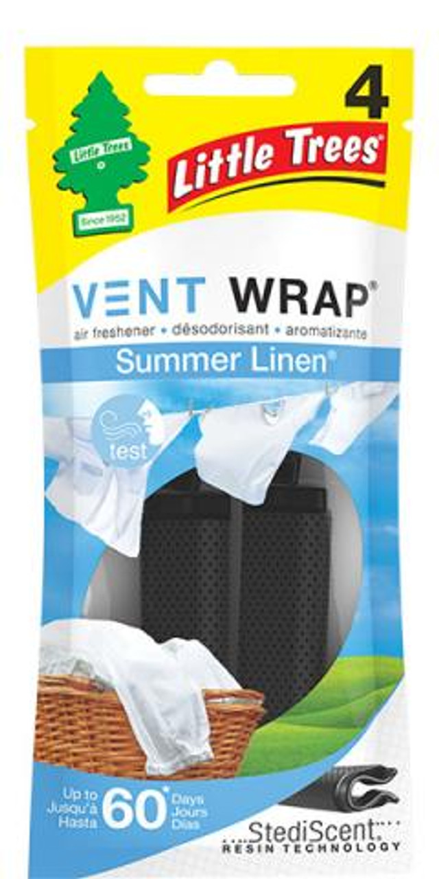 Little Tree® Vent Wrap Summer Linen Air Freshener