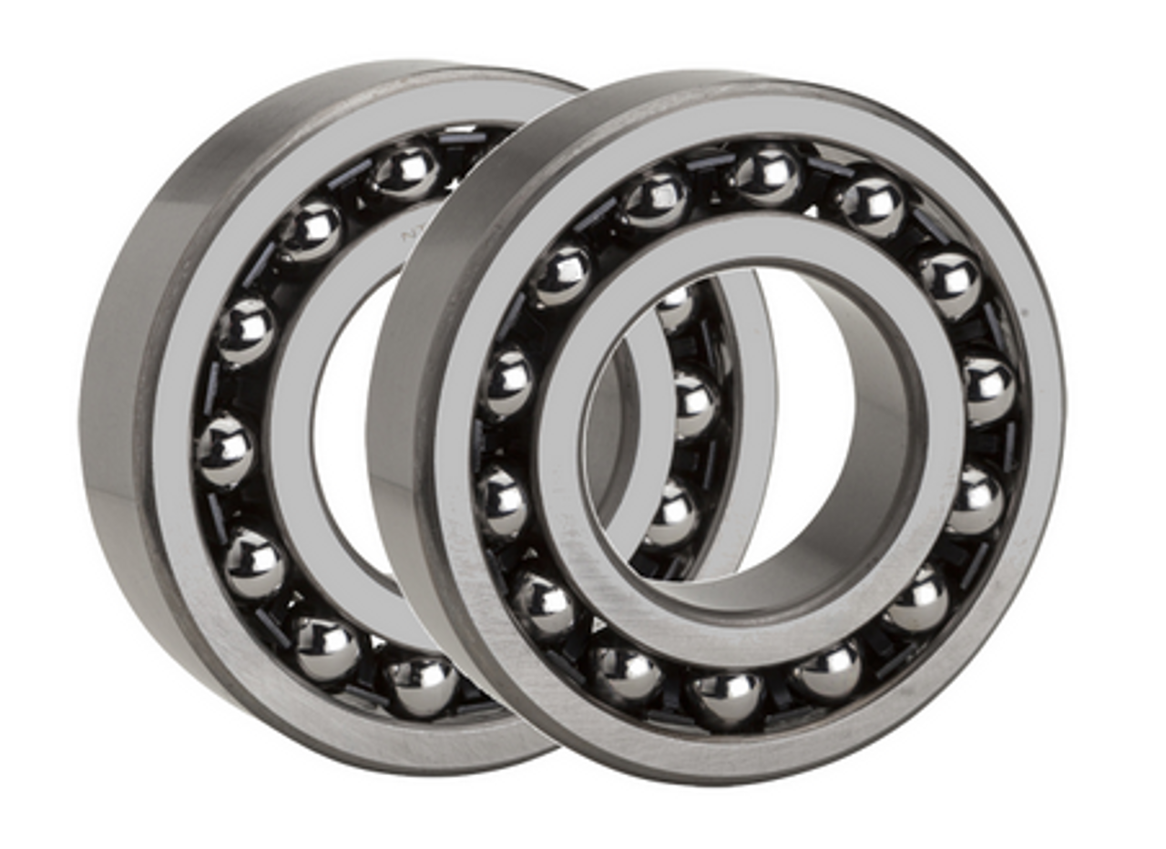 ISO Double Row Straight Bore Self-Aligning Ball Bearing  1207