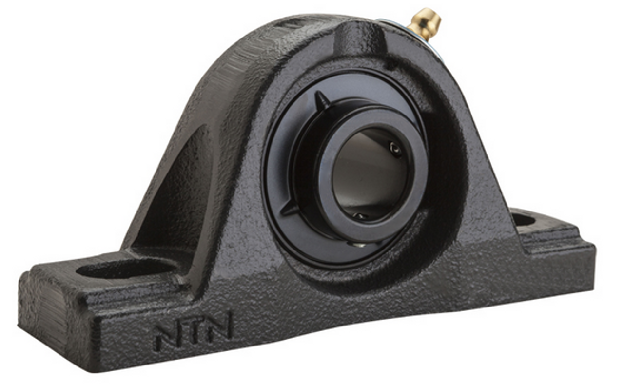 1-1/4" Ultra-Class Cast Iron Two Bolt Low Profile Pillow Block w/Wide Set Screw Insert Bearing - Standard Duty  UCPL-1.1/4