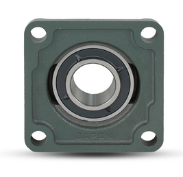 Cast Iron Four Bolt Flange Block w/Taper Bore Insert Bearing - Standard Duty  UKF208D1