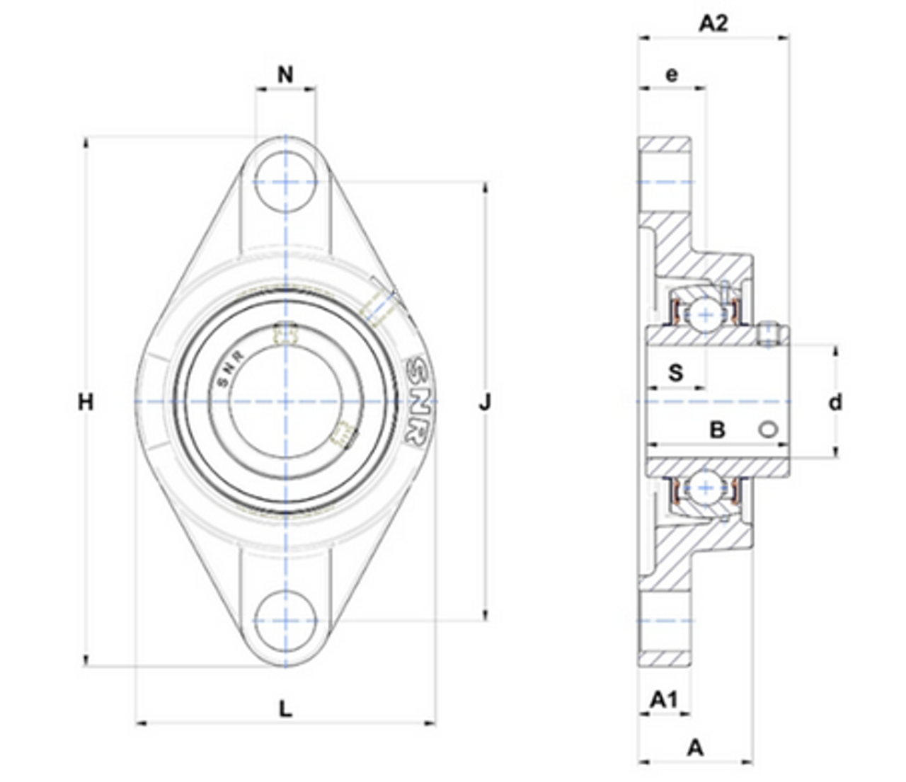 1-1/4"   SUCFL206-20CC