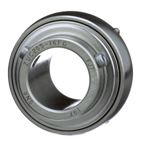 3/4" Zinc Plated Spherical Insert Wide Set Screw Ball Bearing - Standard Duty  ZUC204-12