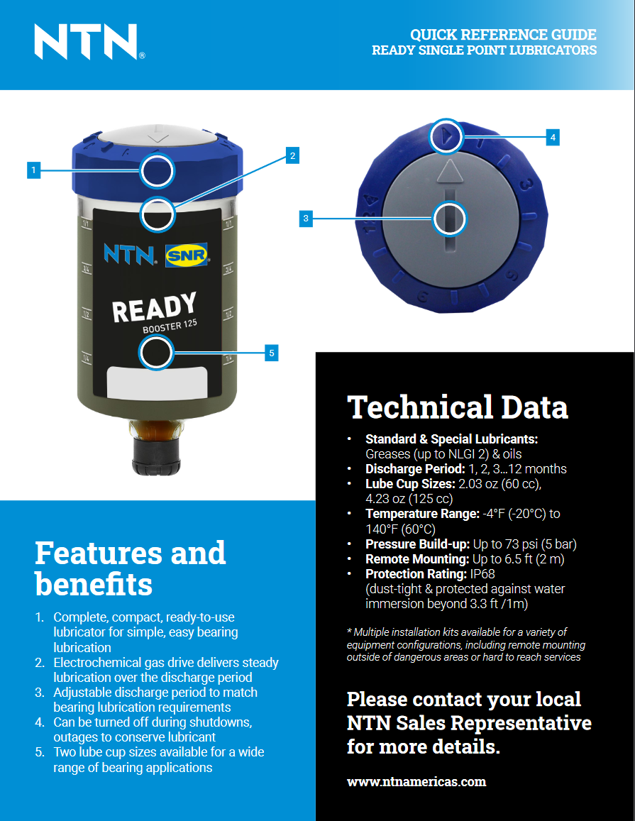 Auto Lubricators  LUB-RDYKT60-115