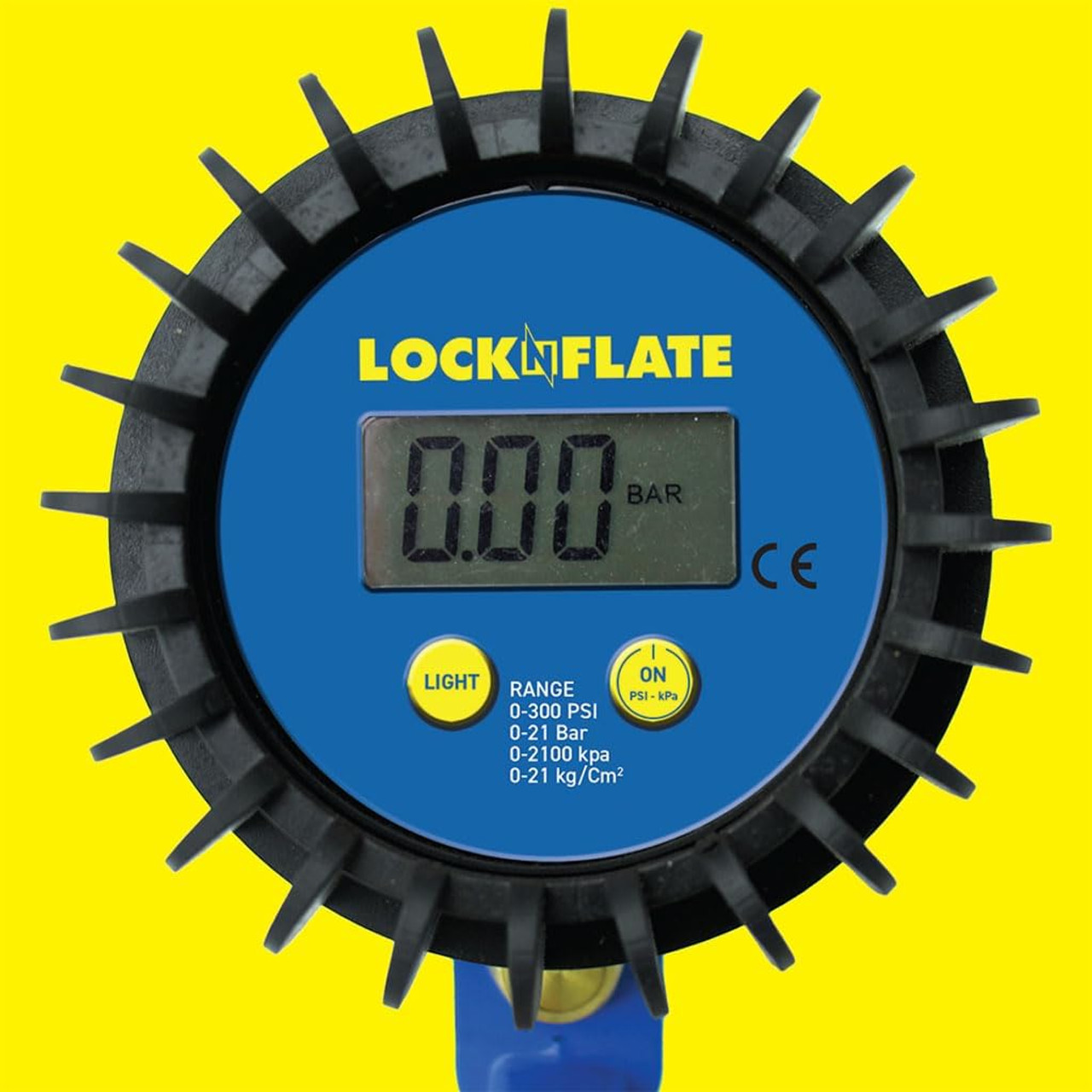 LockNFlate® Tire Inflator/Deflator w/ Digital Gauge   LNL65301