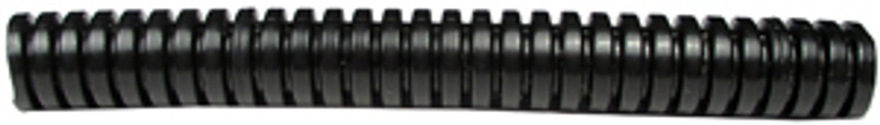 1/2" x 100' Black Polyethylene Convoluted Split Loom  5142-C