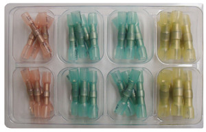 32 Pc. Polyolefin Insulated "Crimp-Solder-Seal" Assortment  6CS-E