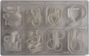 40 Pc. H/D Nylon Clamp Assortment  6N-E