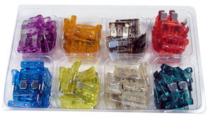 100 Pc. Standard Blade Fuse Assortment  6SF-E