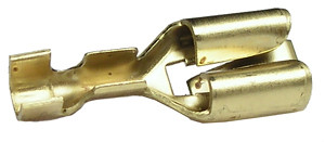 100 Pc. 20-18 AWG Universal 58 Series .250" Female Spade Connector  135-36