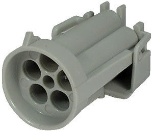 2 Pc. 5 Cavity Weather Pack Shroud  193-12