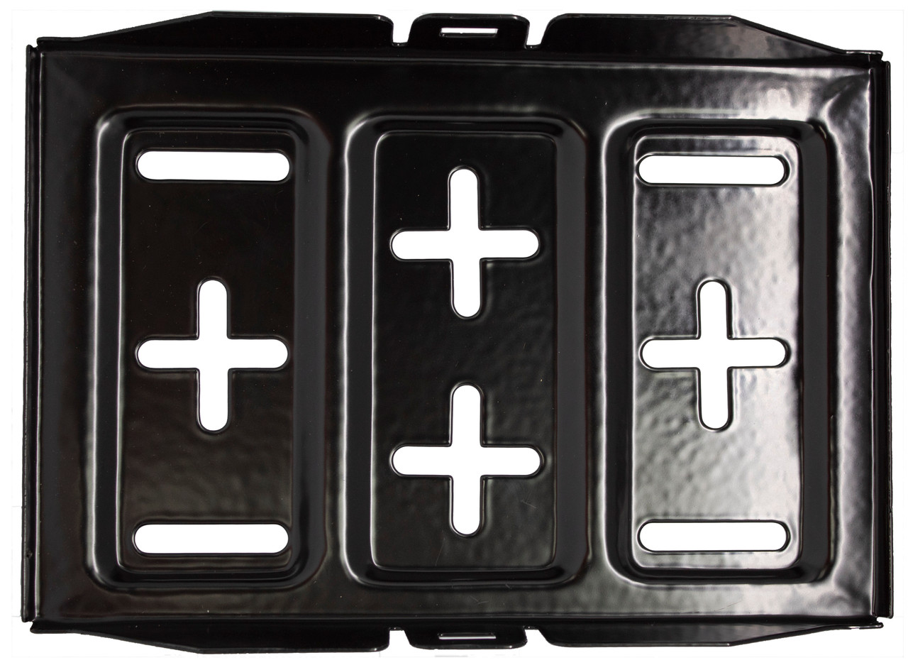 Group 24 Epoxy Coated Steel Battery Tray  853-31