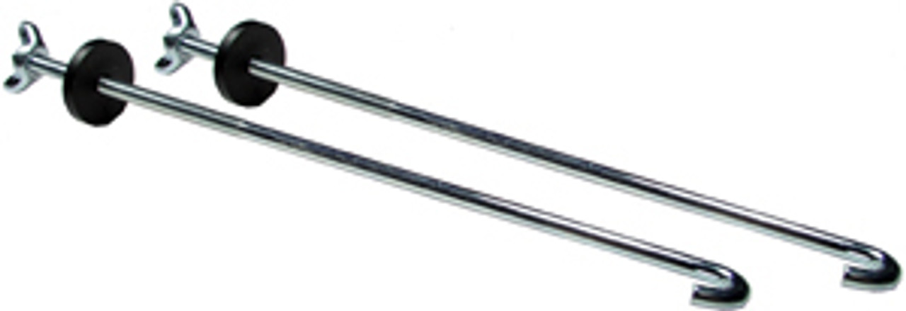 1 Pr. J-Style Battery Hold Down Bolts w/Washers & Nuts  871-PR