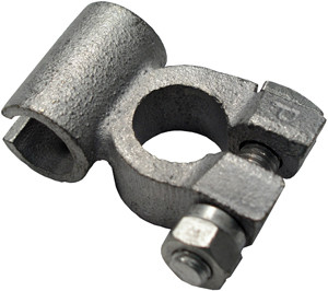 2/0-3/0 AWG Brass Positive Split Barrel Tee Splice Battery Terminal  888P-11