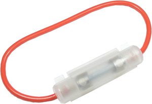 12 AWG @ 30A AGC/JSO Hinged Body Type Glass Fuse Holder  902-11