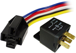 12V @ 40/30A Relay & Pigtail Combo  926-91