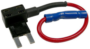100 Pc. 16 AWG @ 10A Min Blade Add-A-Circuit Fuse Holder  981-36