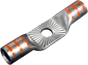 2/0 AWG 3/8" H/D Stackable Butt Splice Ring Connector  3821-11