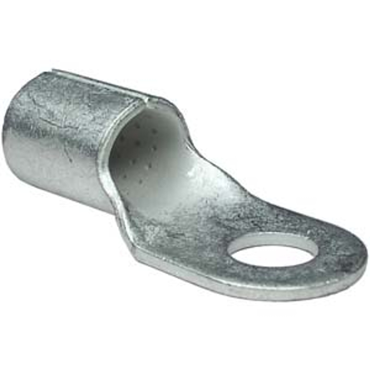 100 Pc. 1/0 AWG 1/2" Tinned Copper Brazed Seam Lug Ring  4413-36