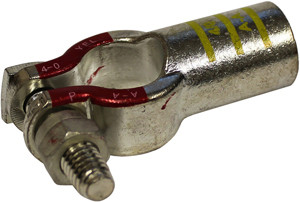 5 Pc. 4/0 AWG Copper Positive Straight Barrel Battery Terminal  5216-PK