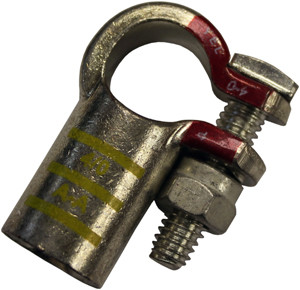 4/0 AWG Copper Positive Right Elbow Battery Terminal  5246-11