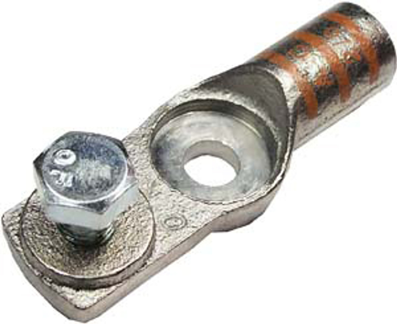 2/0 AWG @ 3/8" Copper Stud Top Battery Terminal w/Accessory Screw Mount  5250-11 2/0 AWG @ 3/8" Copper Stud Top Battery Terminal w/Accessory Screw Mount  5250-11