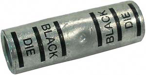 100 Pc. 1/0 AWG H/D Starter & Battery Lug Butt Splice Connector  5313-36