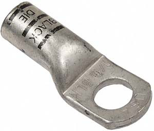 100 Pc. 1/0 AWG 3/8" H/D Starter & Battery Lug Ring Connector  5314-36