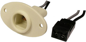 Chrysler License Plate Lamp Pigtail  5468-BP