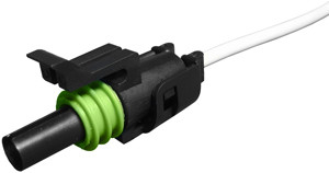 1 Cavity Weather Pack Tower Pigtail  5680-11