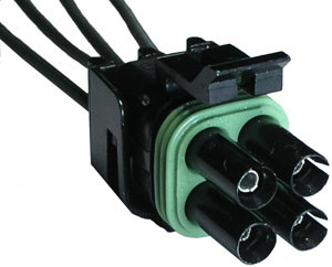 10 Pc. 4 Cavity Weather Pack Tower Pigtail  5694-34