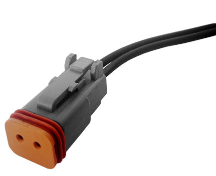 16 AWG 2-Way Deutsch "DT" Female Receptacle Pigtail  5788-11