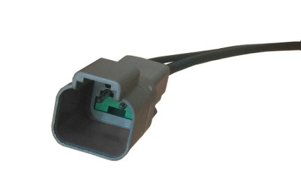 16 AWG 2-Way Deutsch "DT" Male Plug Pigtail  5789-11