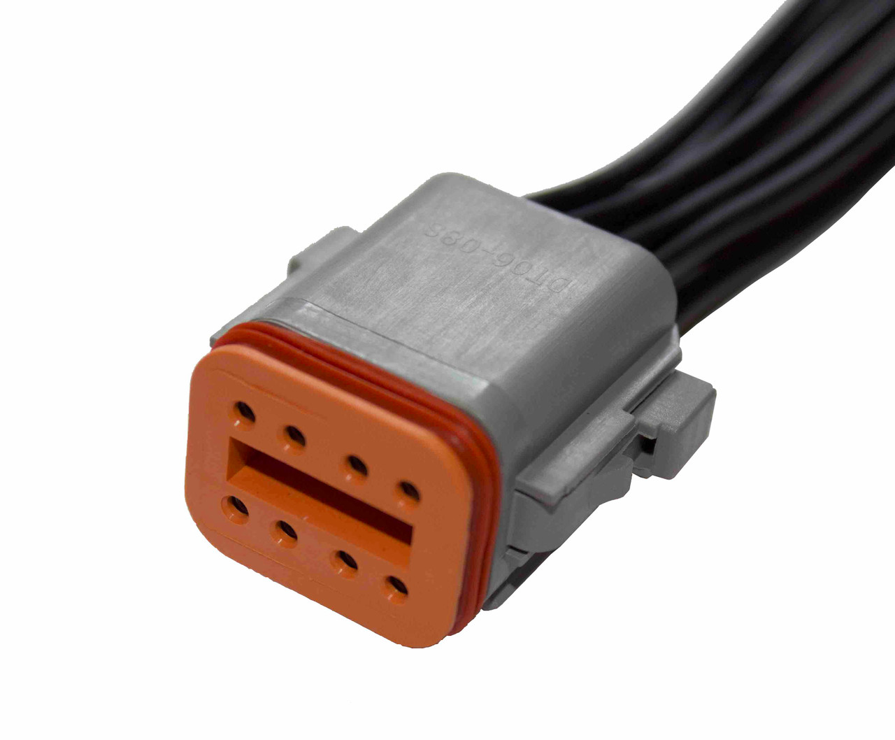 16 AWG 8-Way Deutsch "DT" Female Receptacle Pigtail  5796-11