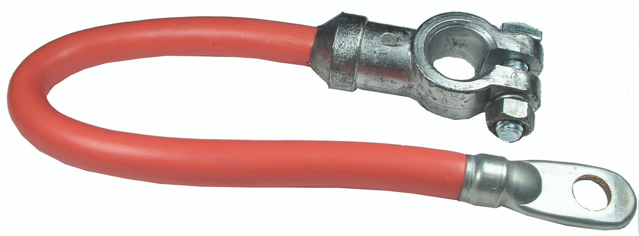 10 Pc. 1 AWG @ 34" Red Top Post Battery Cable  6222-5-34