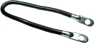 4 AWG @ 16" Black Switch ~ Starter Cable  6237-0-BP