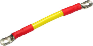 1/0 AWG @ 8" Red Premium Dual Battery Stud Harness  6501-31