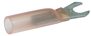 5 Pc. 20-18 AWG #10 Polyolefin Insulated "Solder-Shrink" Fork Connector  6725-14