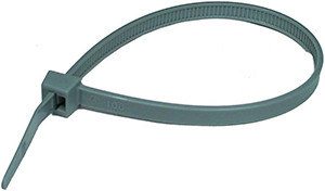 100 Pc. 4" 18 lb. Grey Standard Cable Tie  7063-8-36