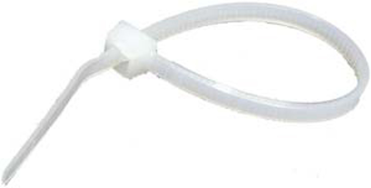 100 Pc. 4" 18 lb. Natural Economy Cable Tie  7063K-36