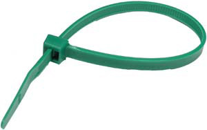 25 Pc. 7.5" 50 lb. Green Standard Cable Tie  7066-3-PK