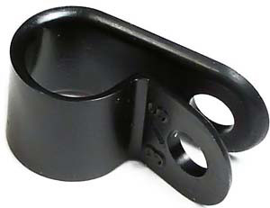 1000 Pc. 3/16" Black H/D Nylon Cable Clamp  7119HN0-39